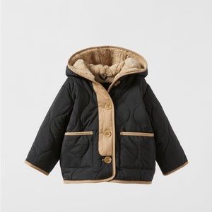 ZARA Padded Fleece Jacket